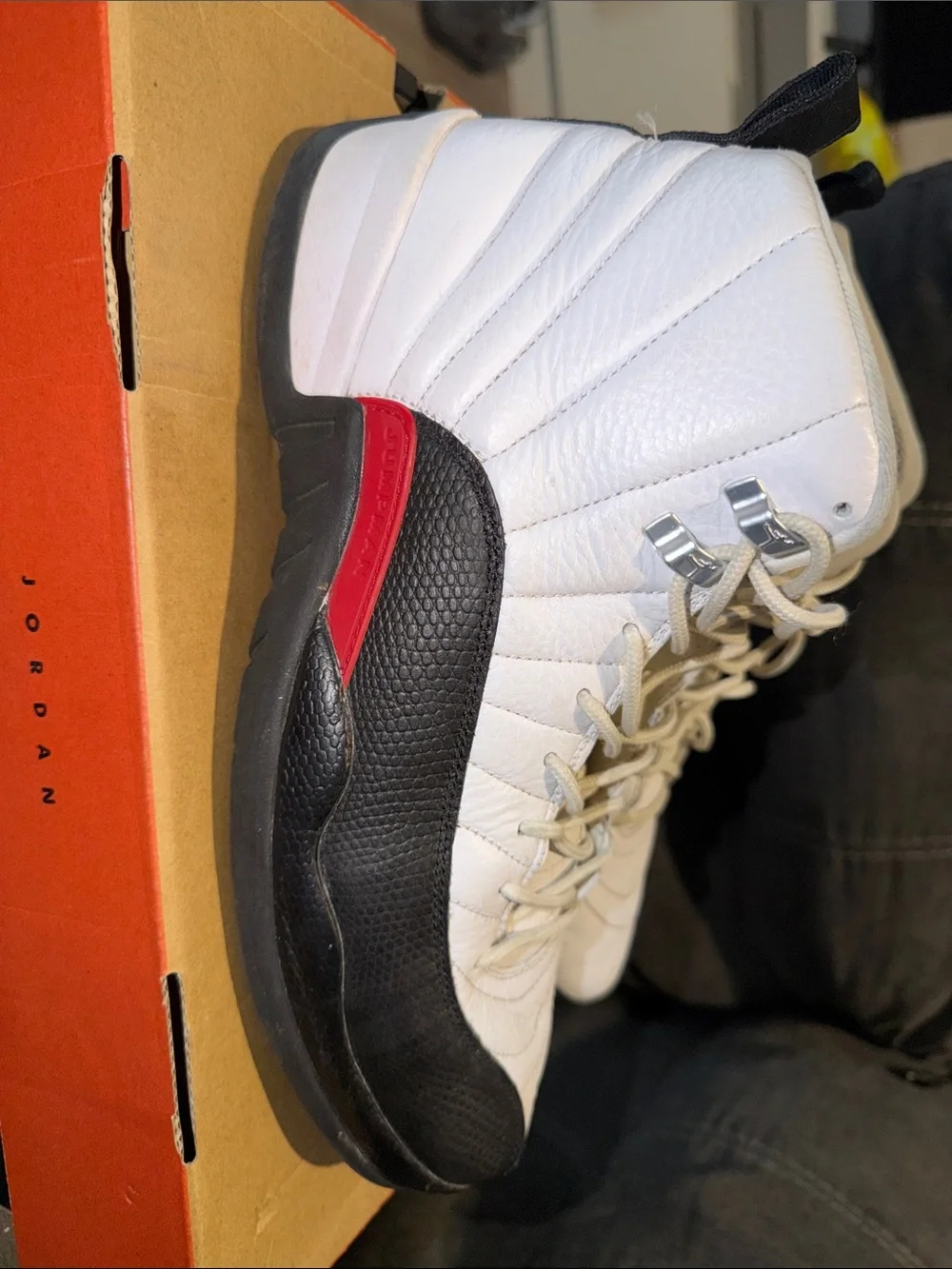 Jordan Air Jordan 12 Retro - White / Red / Black